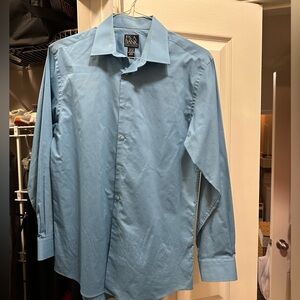 Men’s blue dress shirt